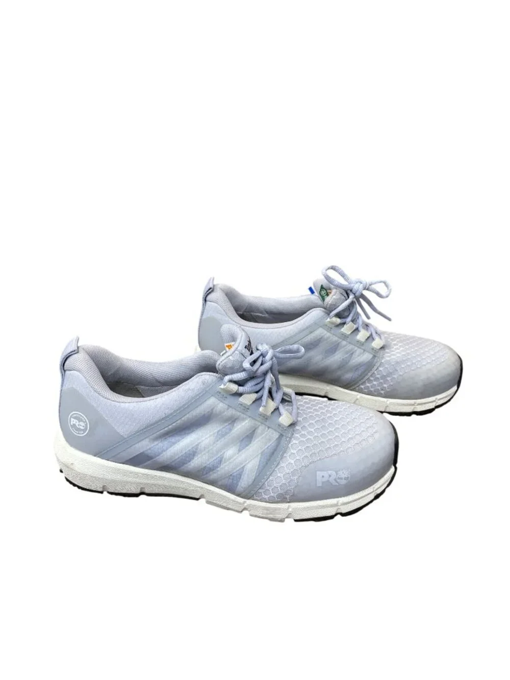 Timberland Pro anti fatique wms blue steel toe work sneakers sz 10M SKU 10-732